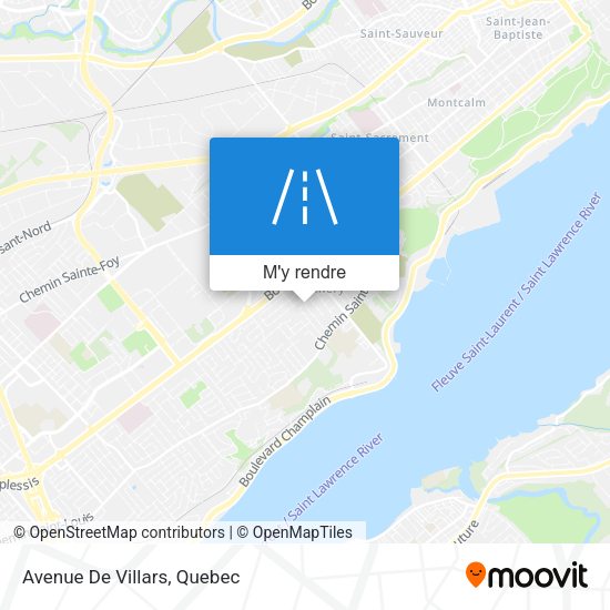 Avenue De Villars plan
