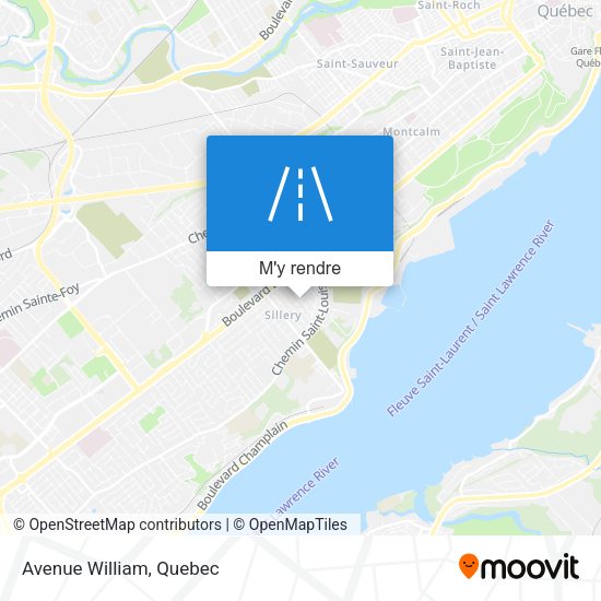 Avenue William plan