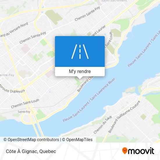 Côte À Gignac plan
