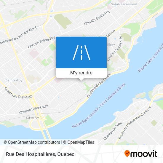 Rue Des Hospitalières plan