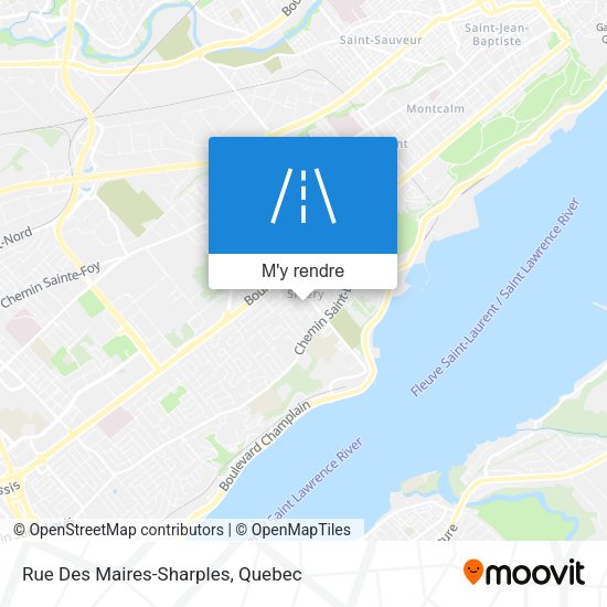 Rue Des Maires-Sharples plan