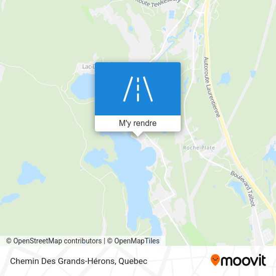 Chemin Des Grands-Hérons plan