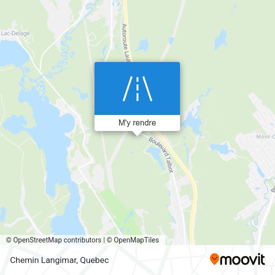 Chemin Langimar plan