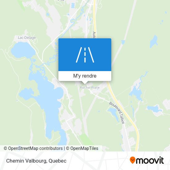 Chemin Valbourg plan