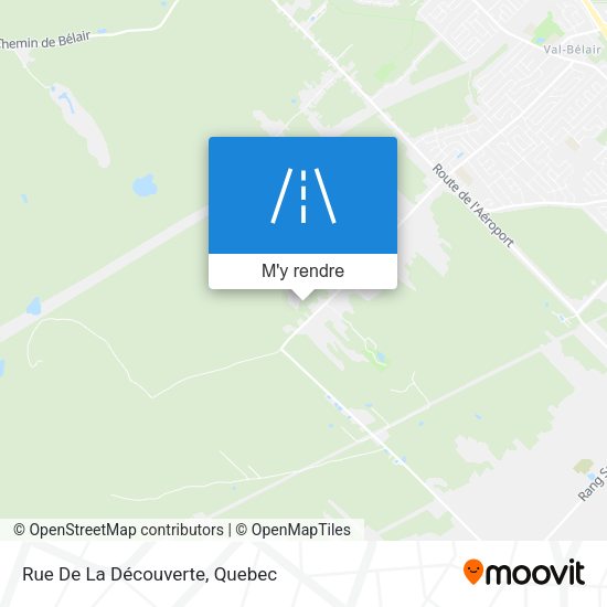 Rue De La Découverte plan