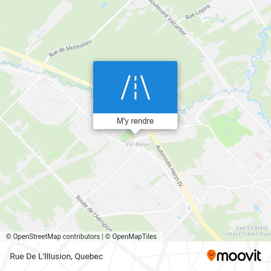 Rue De L'Illusion plan