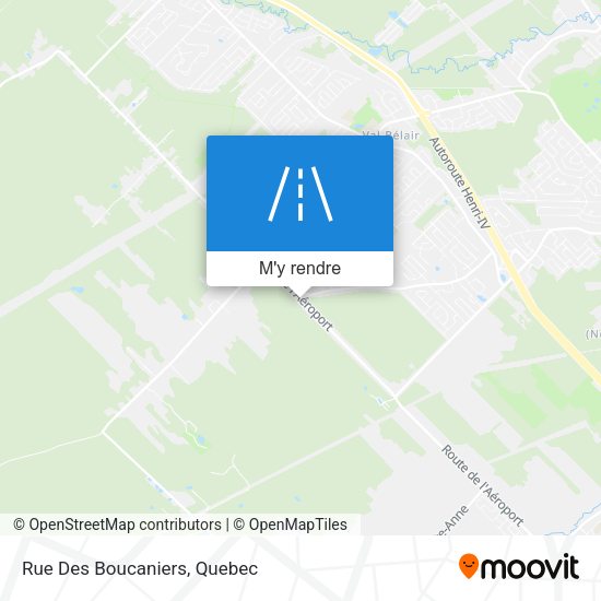 Rue Des Boucaniers plan