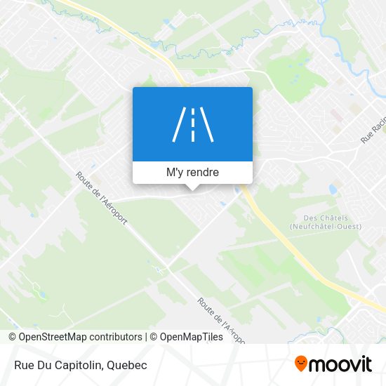 Rue Du Capitolin plan