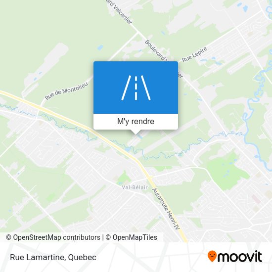 Rue Lamartine plan