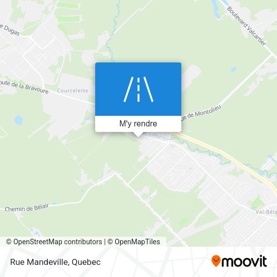 Rue Mandeville plan