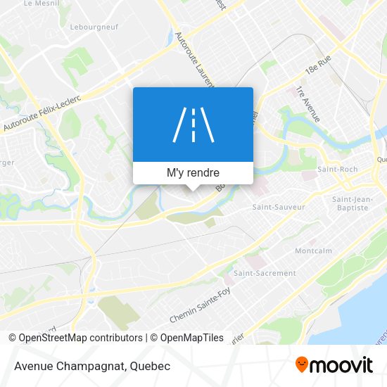 Avenue Champagnat plan