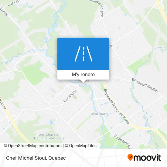 Chef Michel Sioui plan