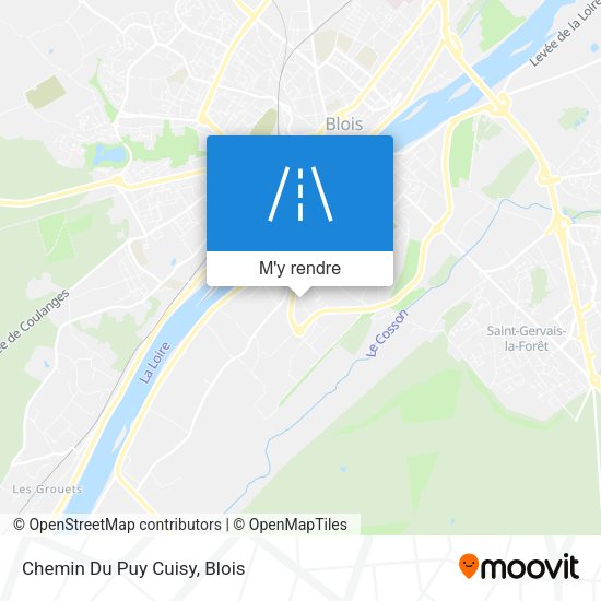 Chemin Du Puy Cuisy plan