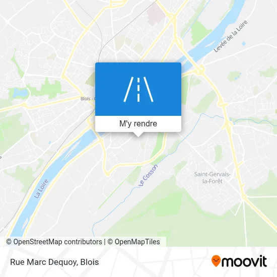 Rue Marc Dequoy plan