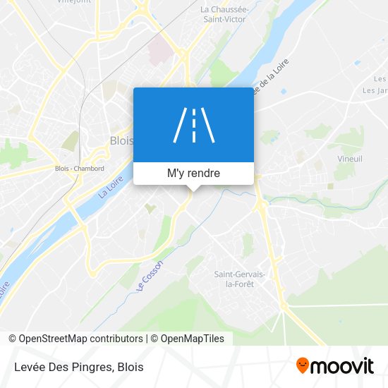 Levée Des Pingres plan