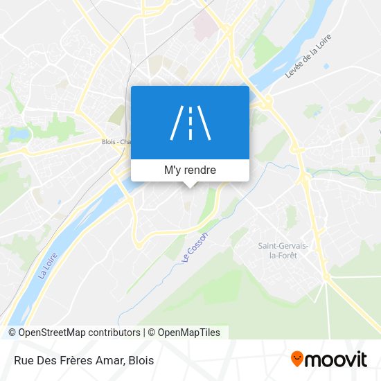 Rue Des Frères Amar plan