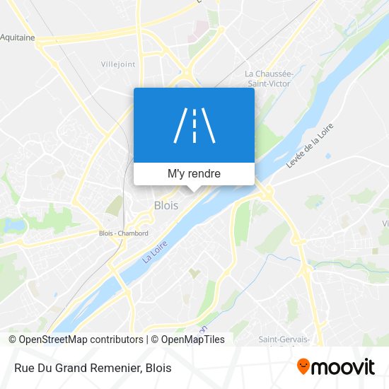 Rue Du Grand Remenier plan