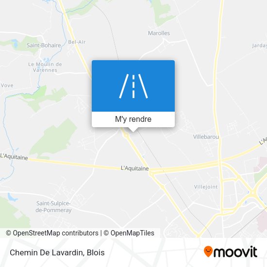 Chemin De Lavardin plan