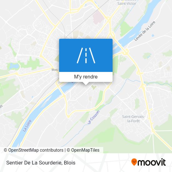 Sentier De La Sourderie plan