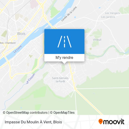Impasse Du Moulin À Vent plan
