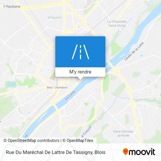 Rue Du Maréchal De Lattre De Tassigny plan