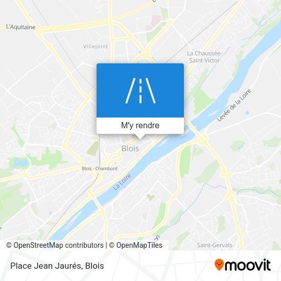 Place Jean Jaurés plan