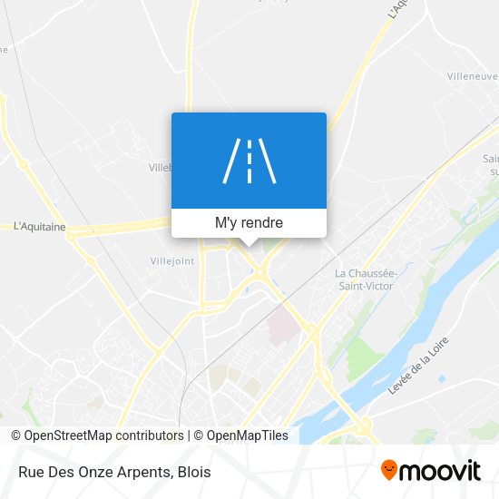 Rue Des Onze Arpents plan