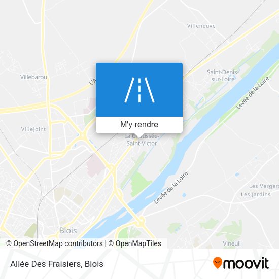Allée Des Fraisiers plan
