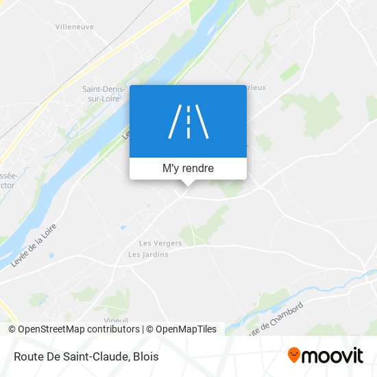 Route De Saint-Claude plan