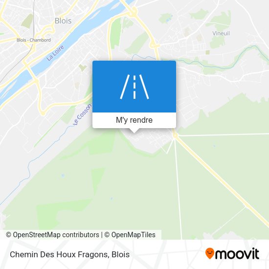 Chemin Des Houx Fragons plan