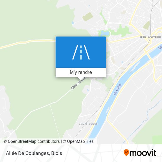 Allée De Coulanges plan