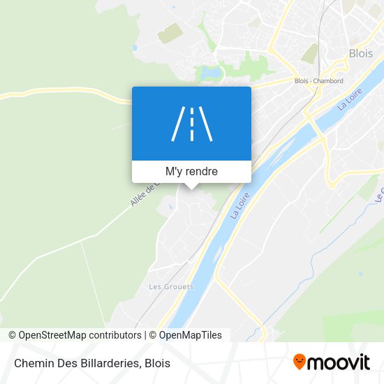 Chemin Des Billarderies plan