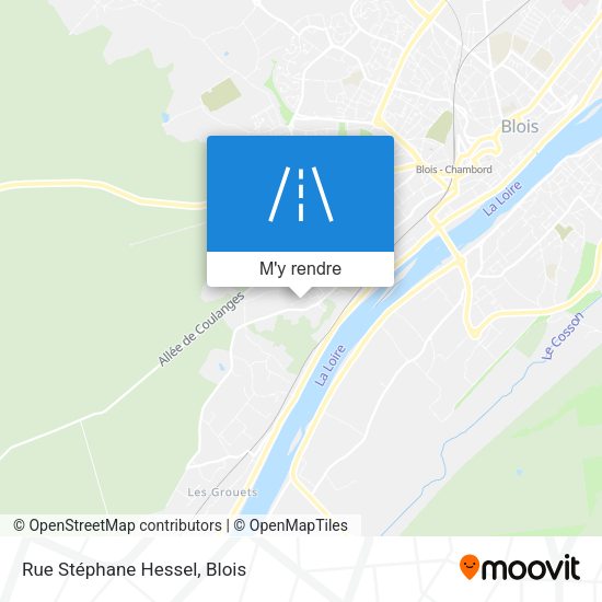 Rue Stéphane Hessel plan
