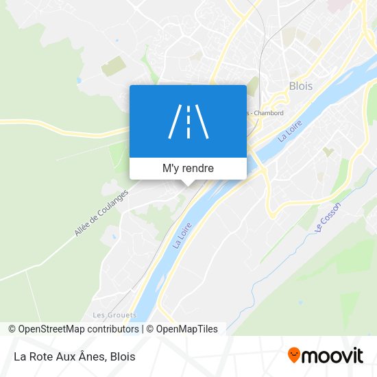 La Rote Aux Ânes plan