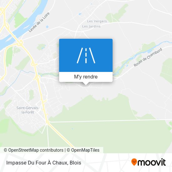 Impasse Du Four À Chaux plan
