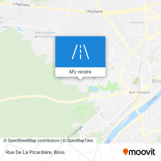 Rue De La Picardière plan