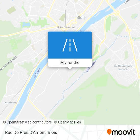 Rue De Prés D'Amont plan