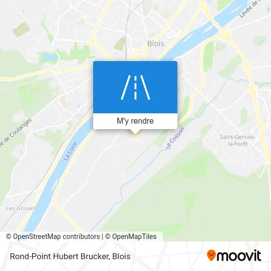 Rond-Point Hubert Brucker plan