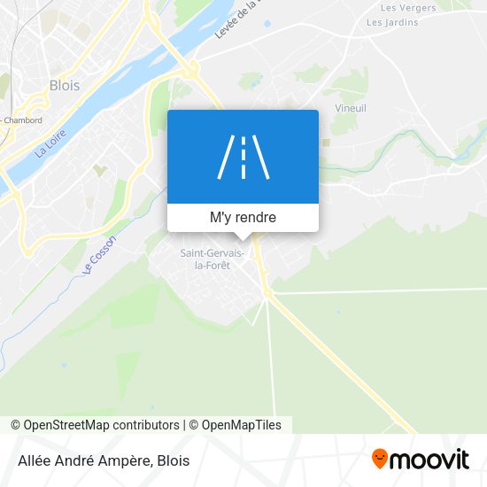 Allée André Ampère plan