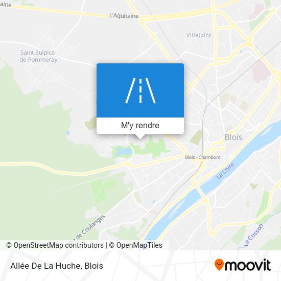 Allée De La Huche plan
