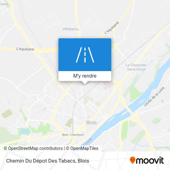 Chemin Du Dépot Des Tabacs plan