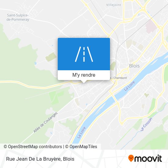 Rue Jean De La Bruyère plan