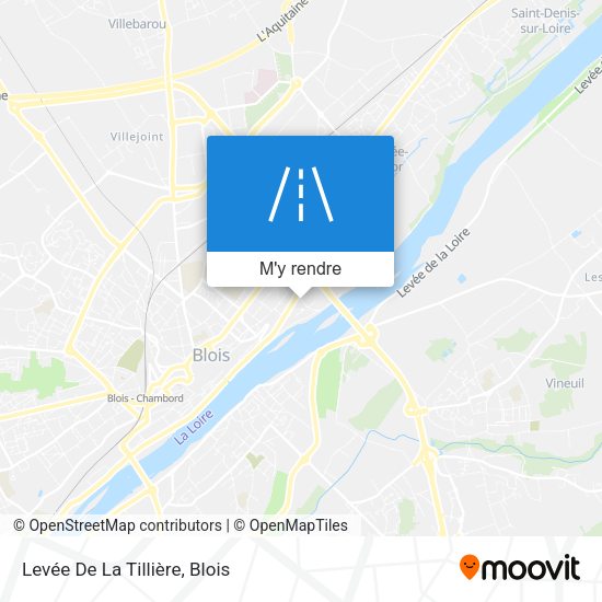 Levée De La Tillière plan