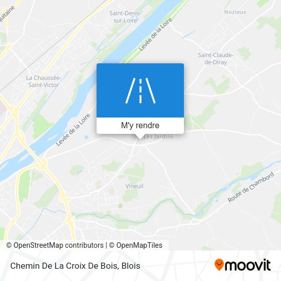 Chemin De La Croix De Bois plan