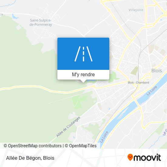 Allée De Bégon plan