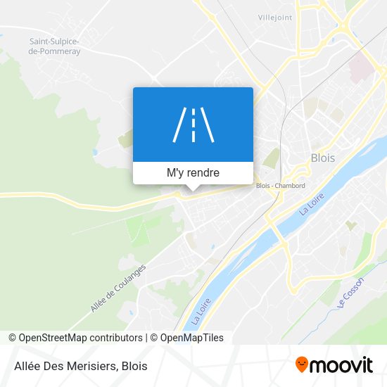 Allée Des Merisiers plan