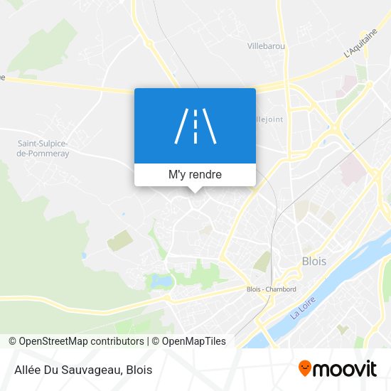 Allée Du Sauvageau plan