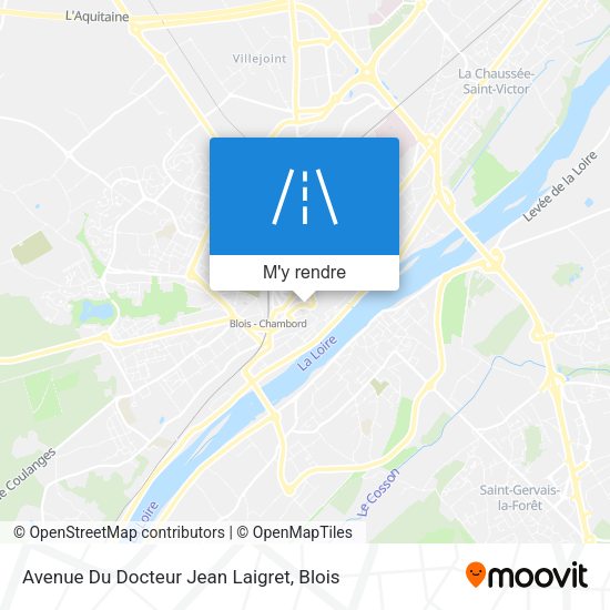 Avenue Du Docteur Jean Laigret plan