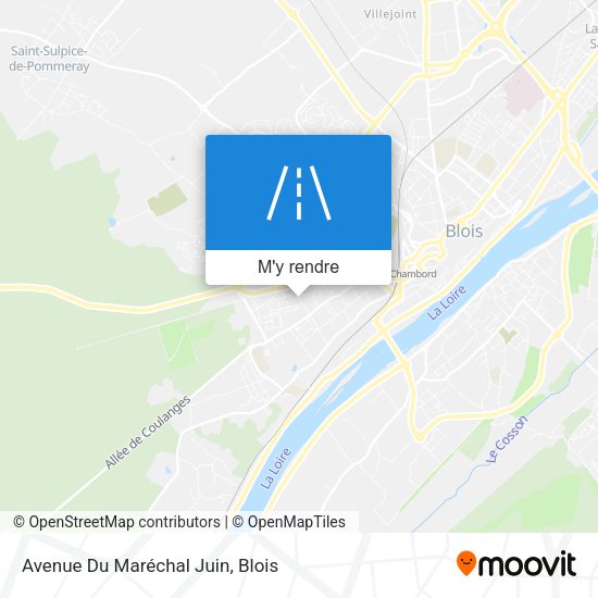 Avenue Du Maréchal Juin plan