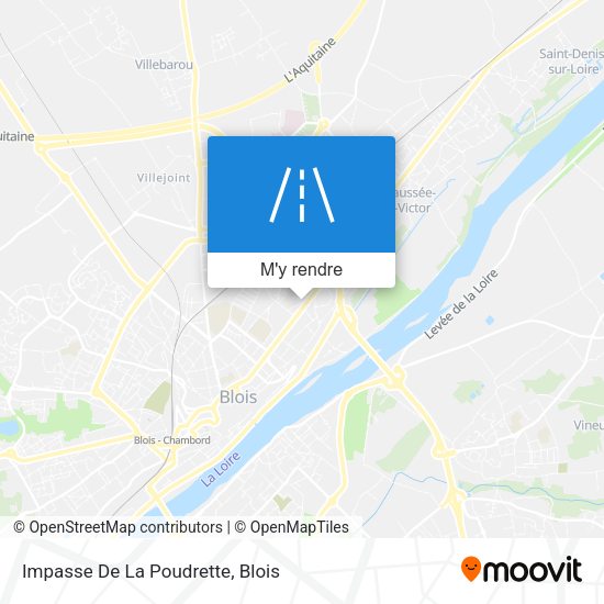 Impasse De La Poudrette plan